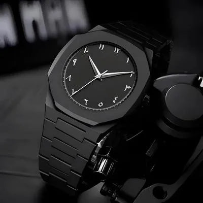 Black Arabic Watch