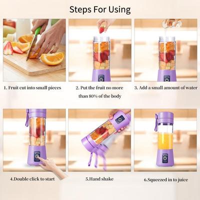 Portable & Rechargeable Mini Blender