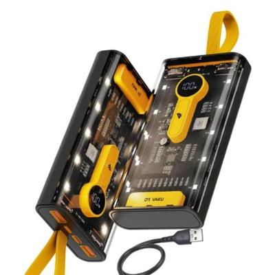 Fast Charging Power Bank - 20000mAh Capacity with 2 USB-C & 1 USB-A Ports (1 Pcs)