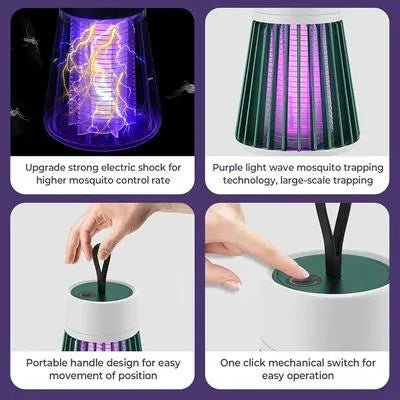 Portable Mosquito Killer Lamp - 1 Pc Efficient Insect Trap