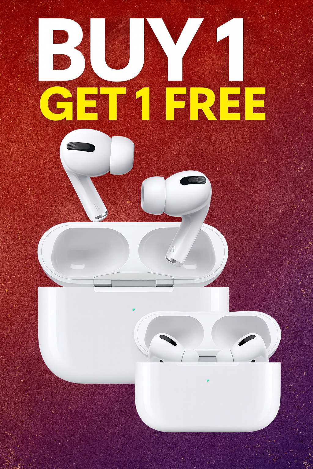 Buy 1 Get 1 Free – Apple AirPods 3rd Gen 🎧🔥